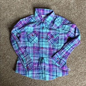 Cruel girl 4/5 T XS western button down